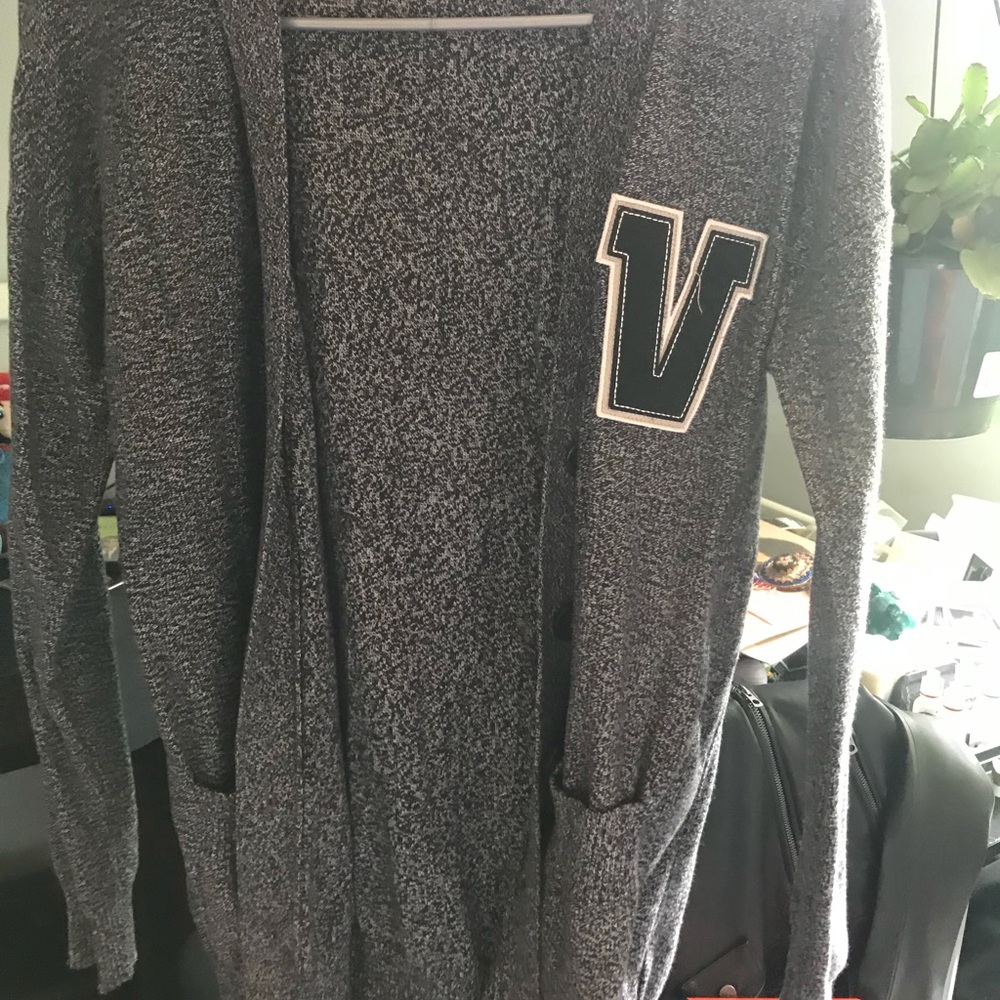 Grey Vans Cardigan
